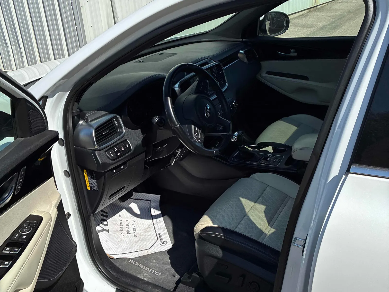 Interior driver side