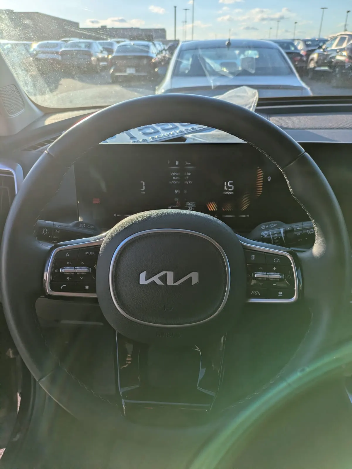 Interior driver side