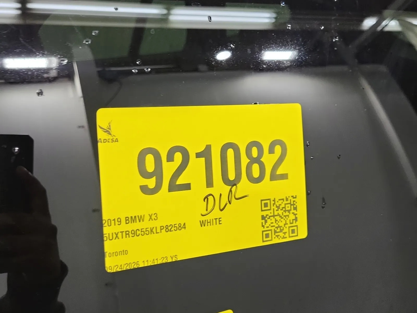 Inventory Label Photo