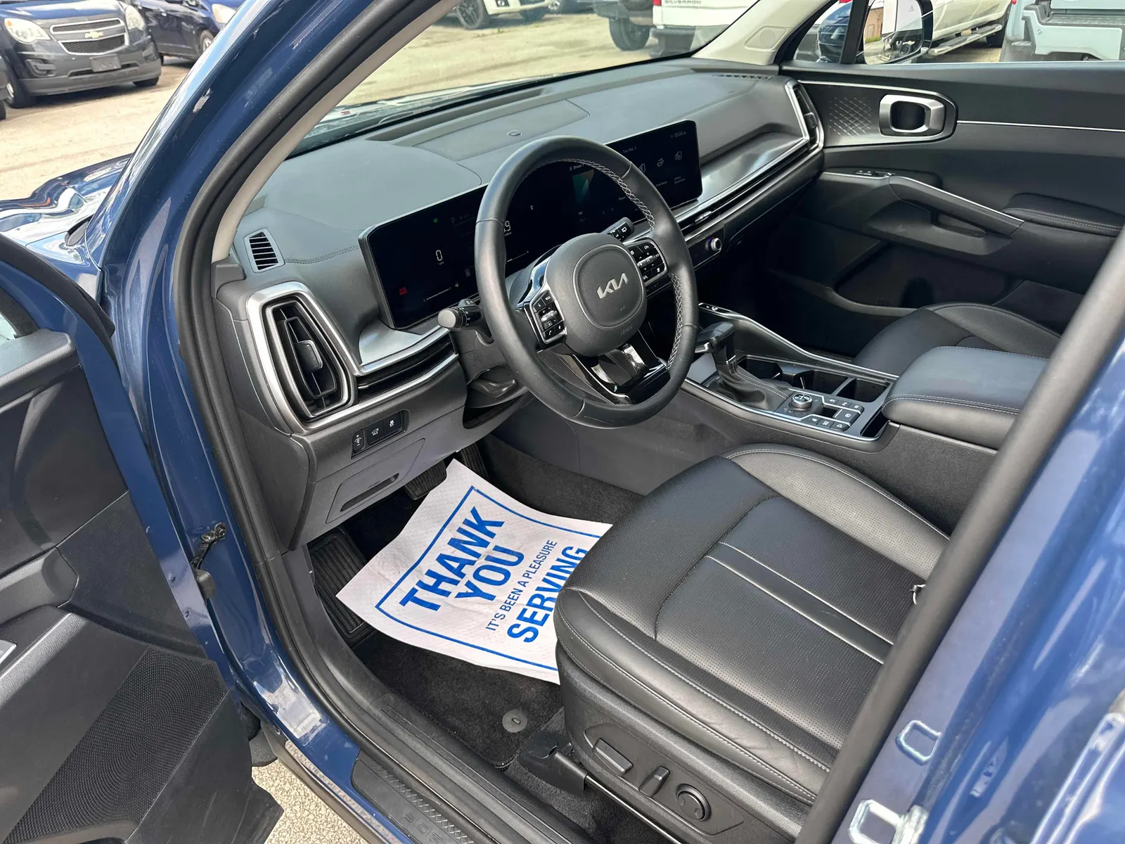 Interior driver side
