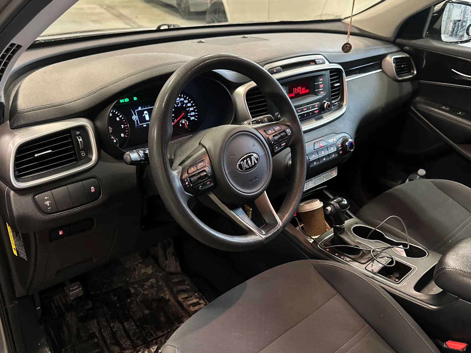 Interior driver side