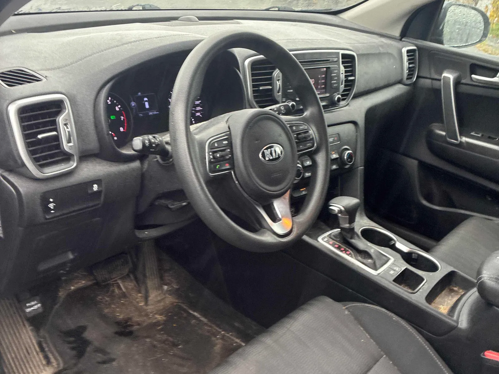 Interior driver side