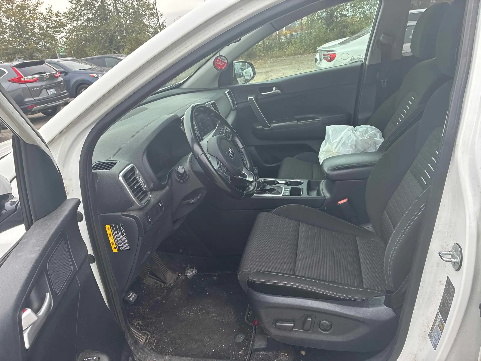 Interior driver side