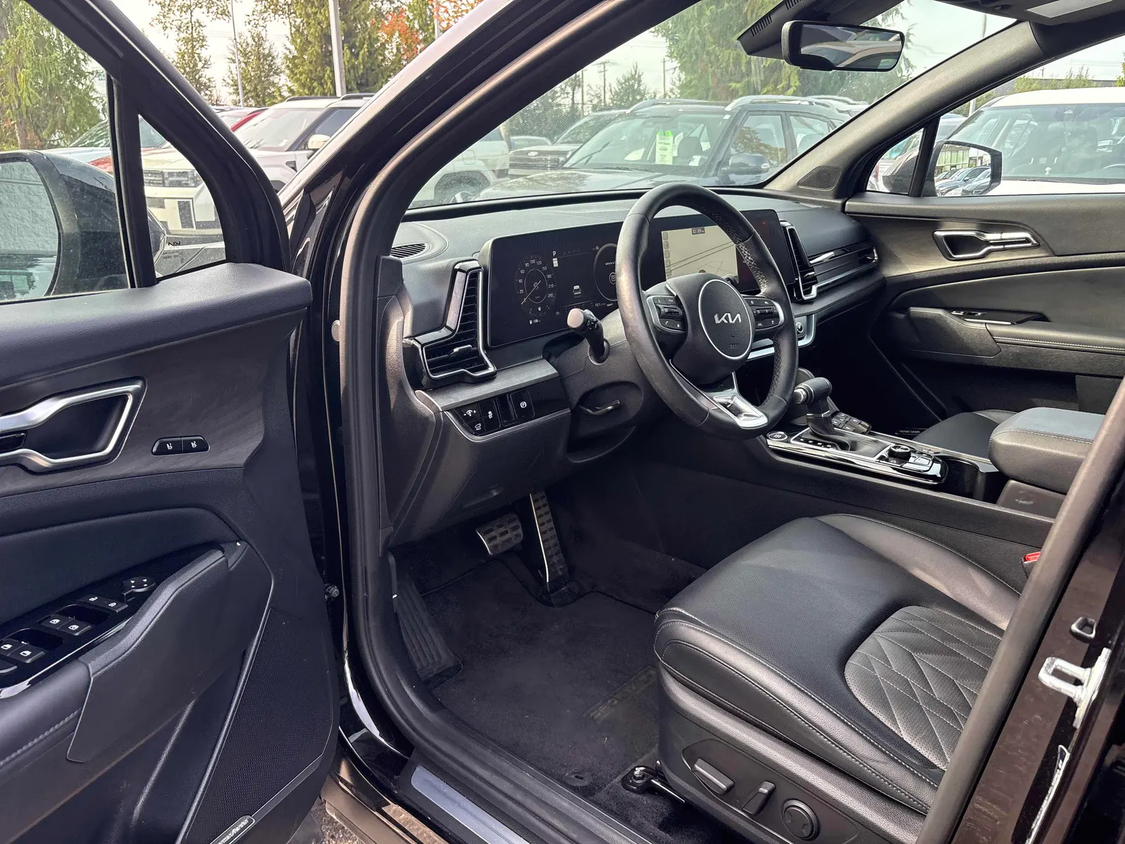 Interior driver side