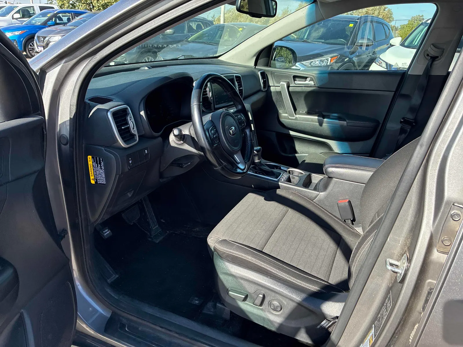 Interior driver side