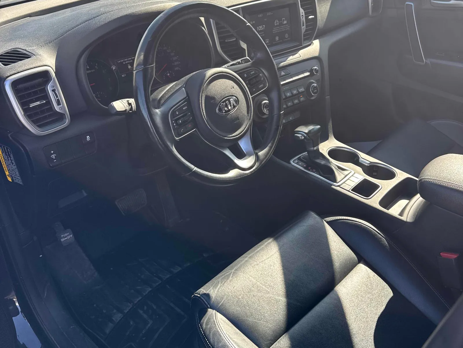 Interior driver side