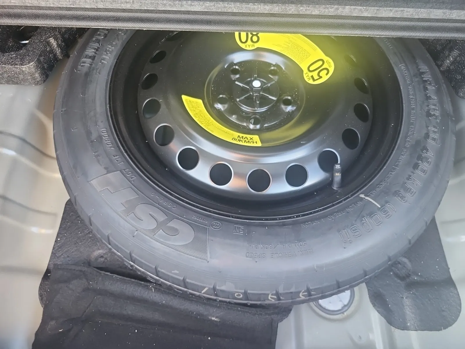 Spare Tire & Wheel Photo
