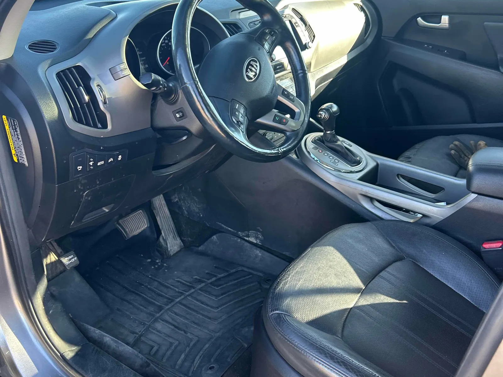 Interior driver side