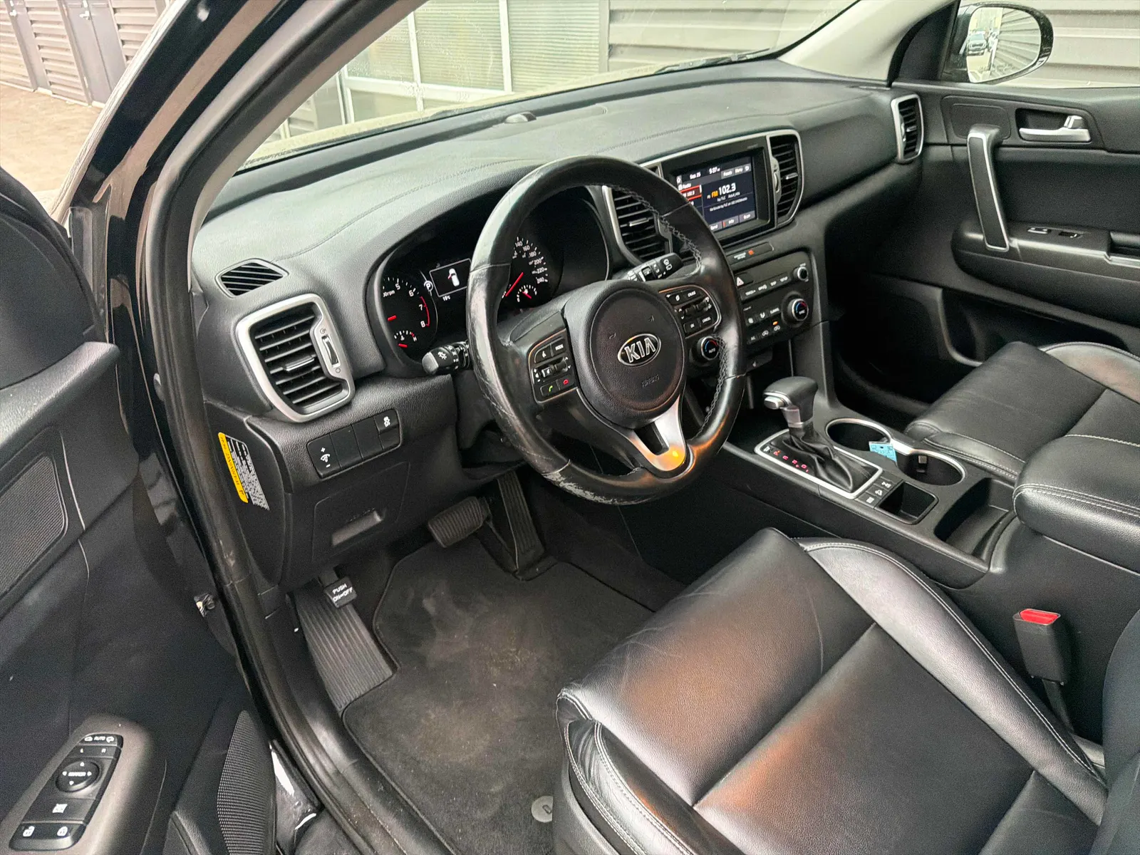 Interior driver side