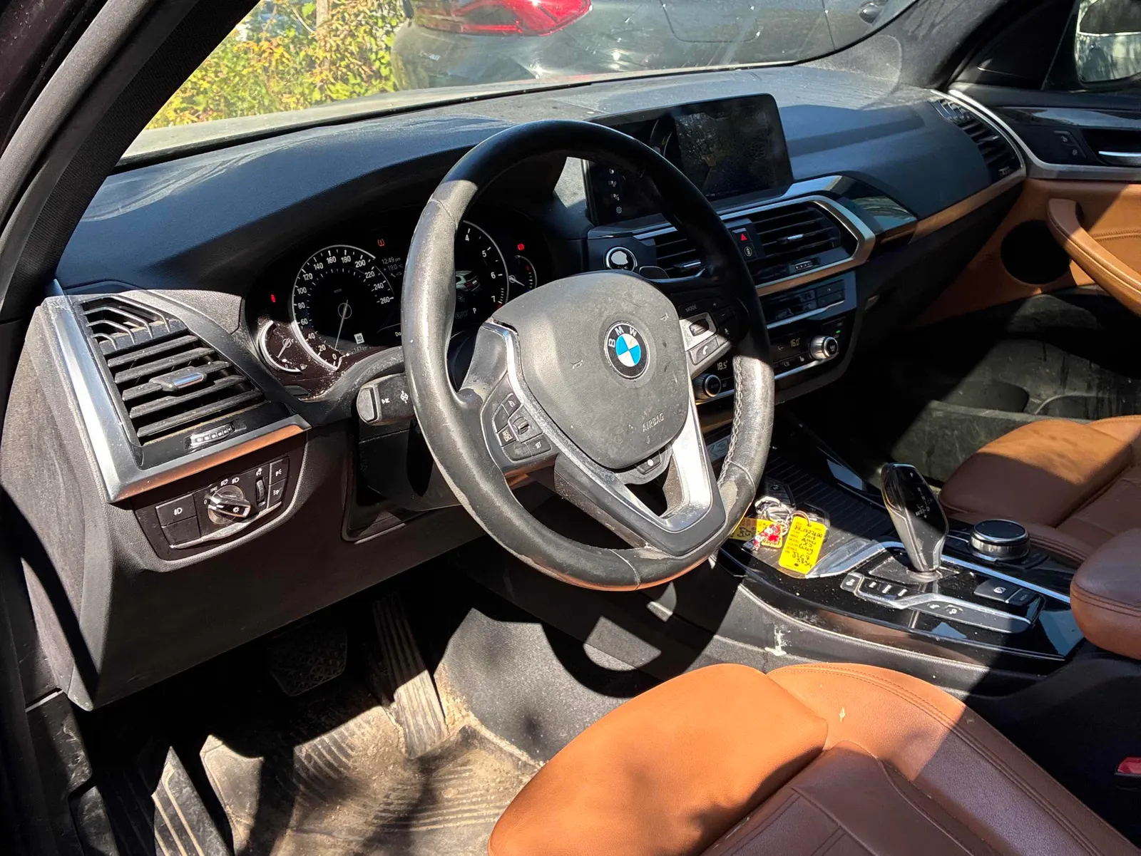 Interior driver side