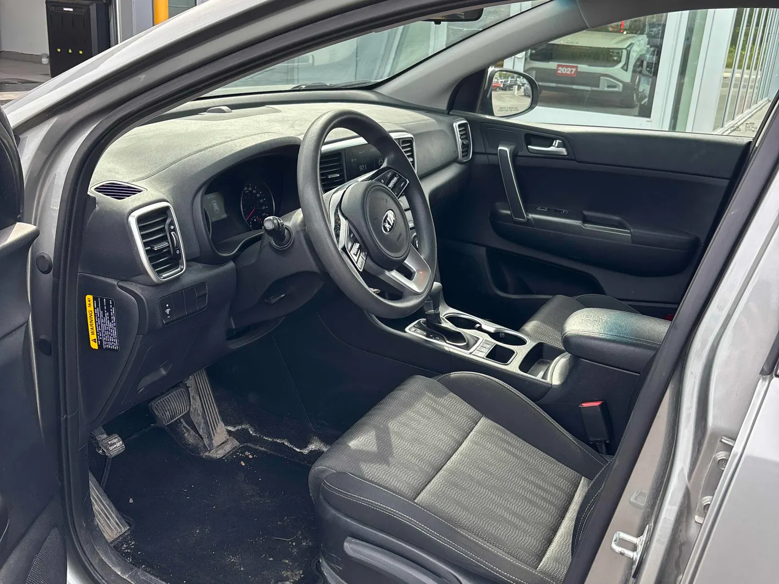 Interior driver side