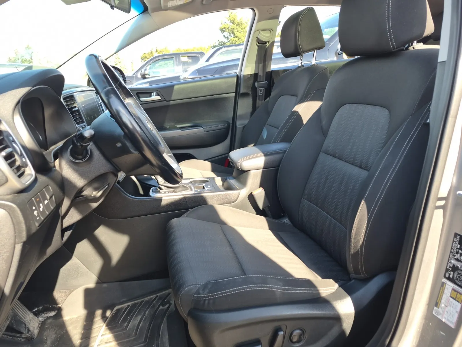 Interior driver side