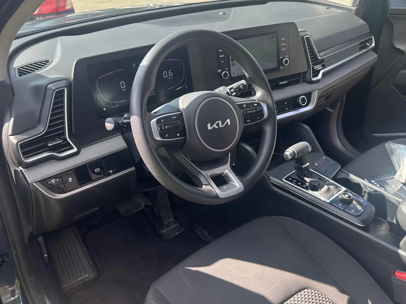 Interior driver side