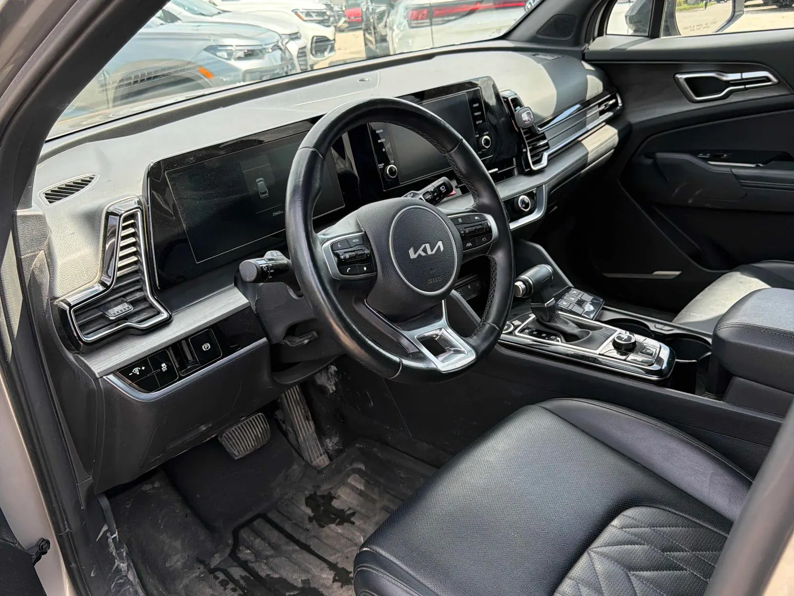 Interior driver side