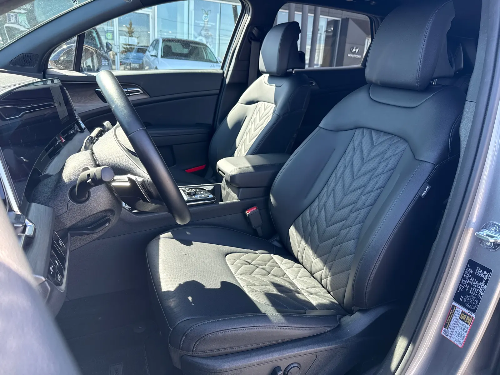 Interior driver side