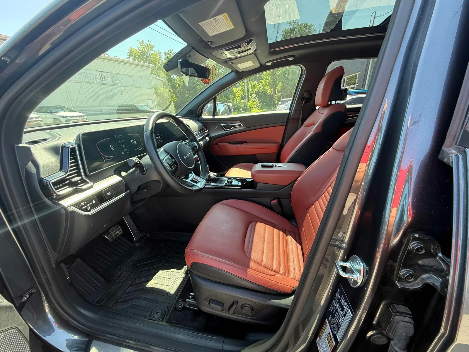 Interior driver side