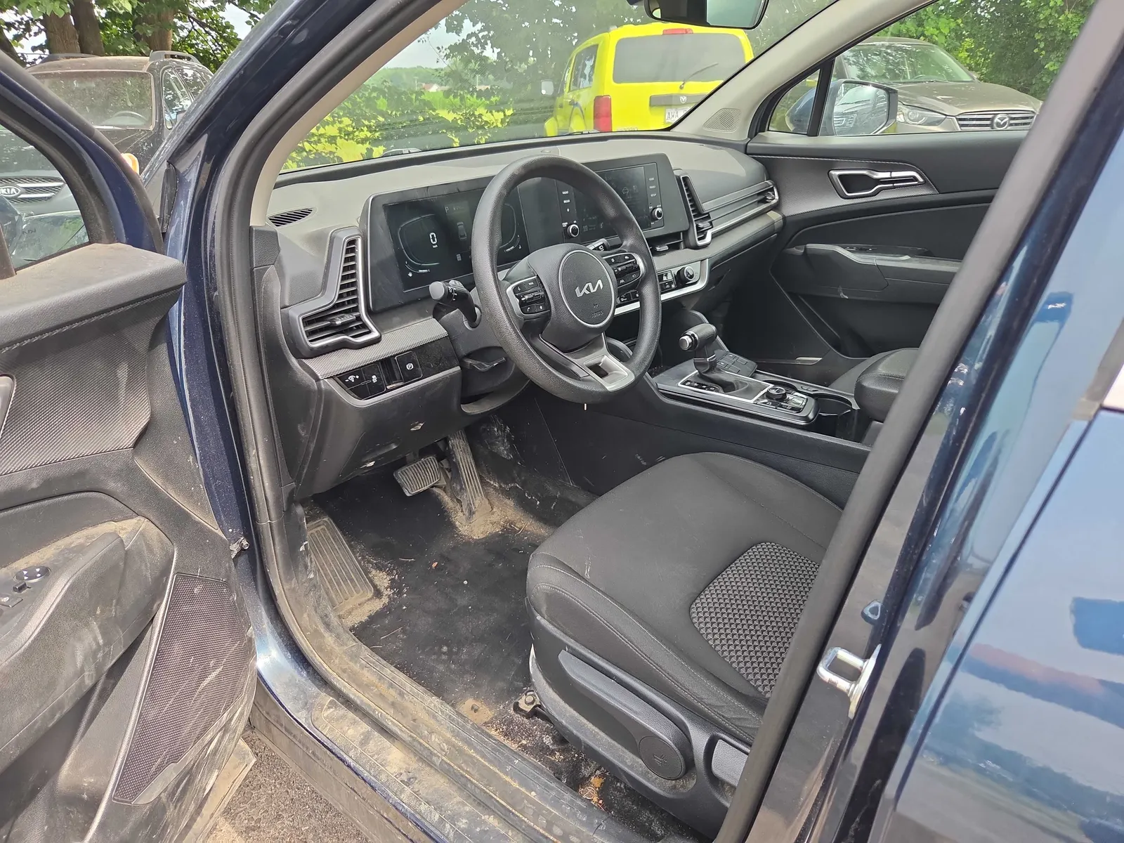 Interior driver side