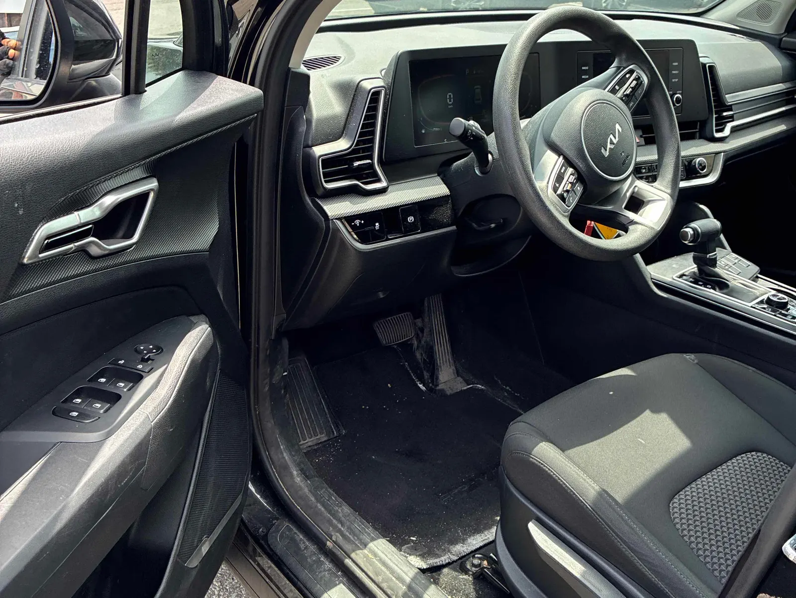 Interior driver side