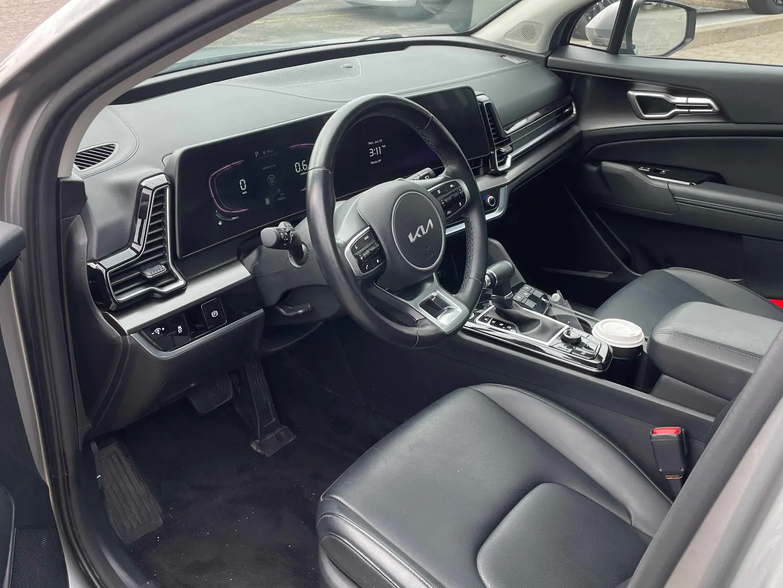 Interior driver side