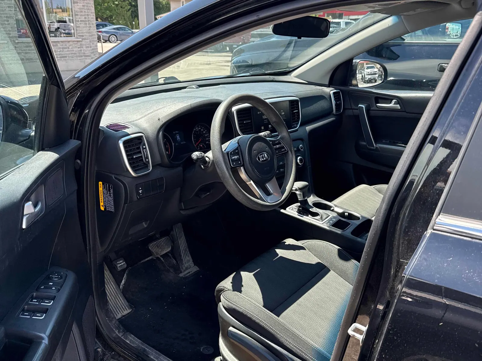 Interior driver side