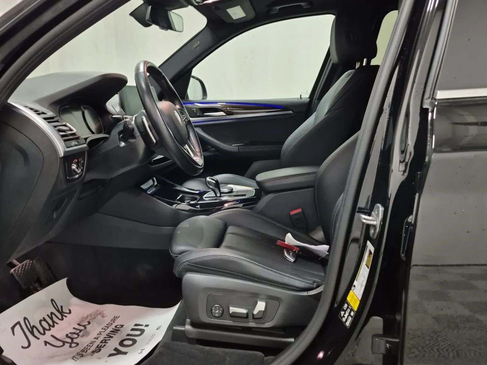 Interior driver side