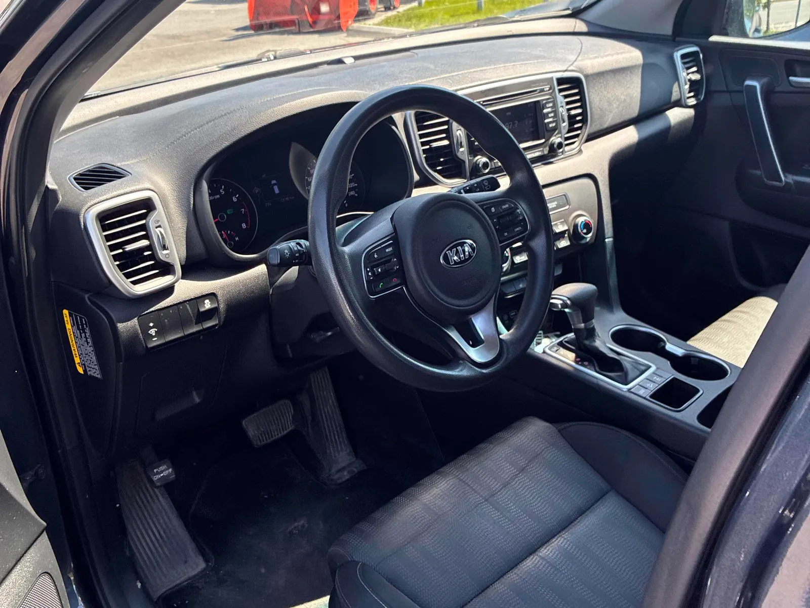 Interior driver side