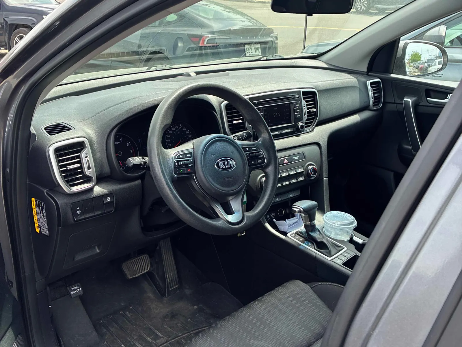 Interior driver side