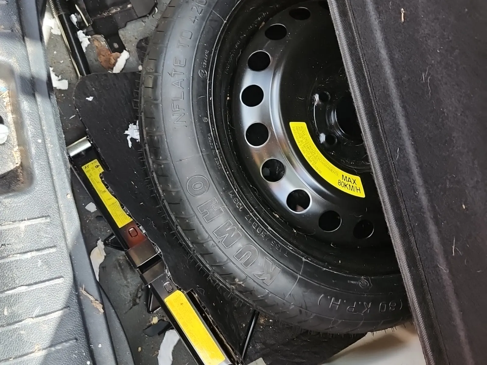Spare Tire & Wheel Photo