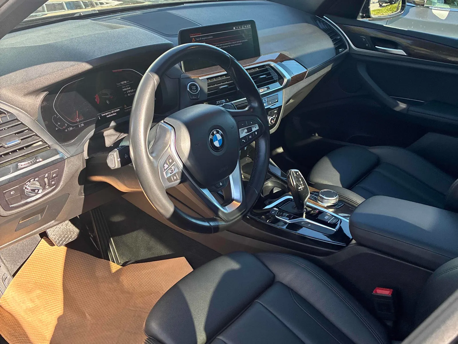 Interior driver side