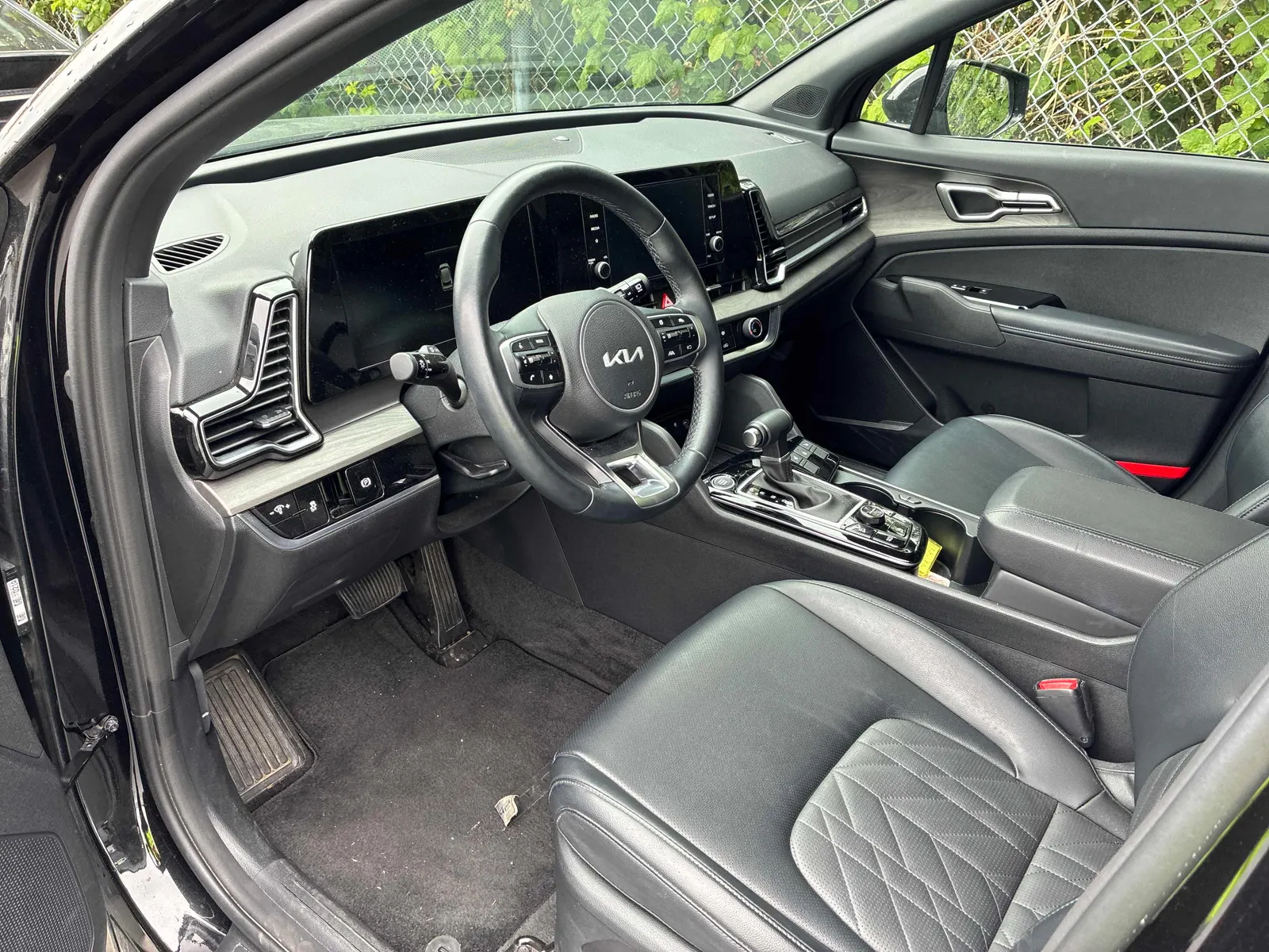 Interior driver side
