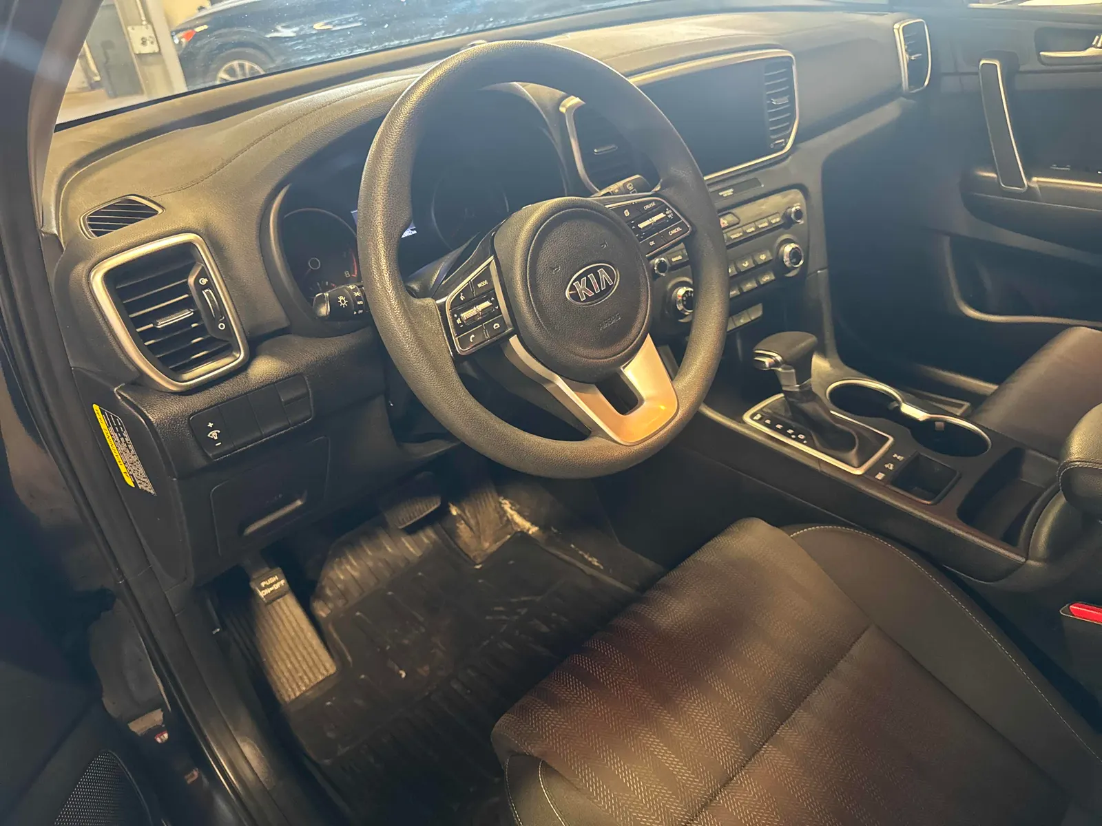 Interior driver side