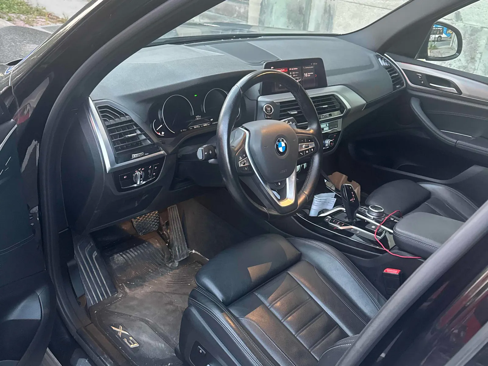 Interior driver side
