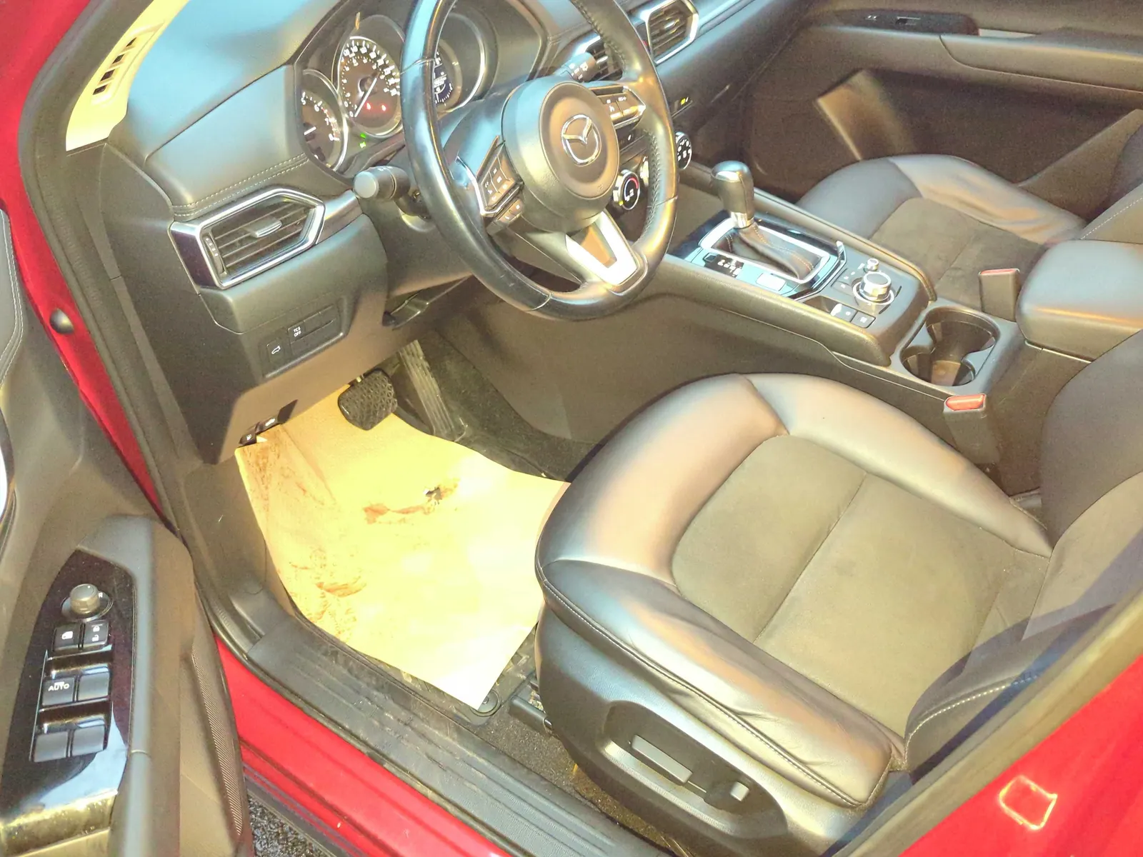 Interior driver side