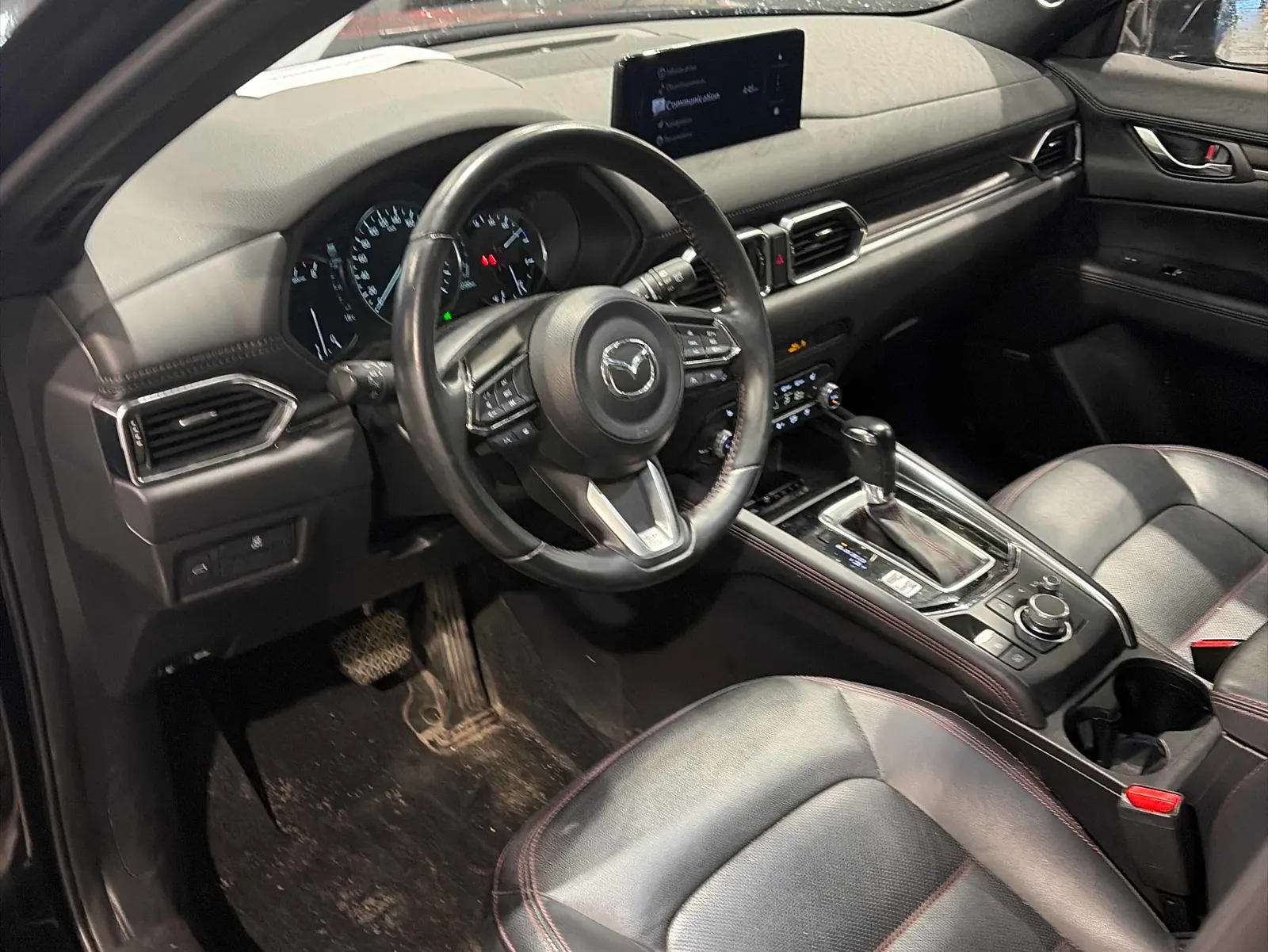 Interior driver side