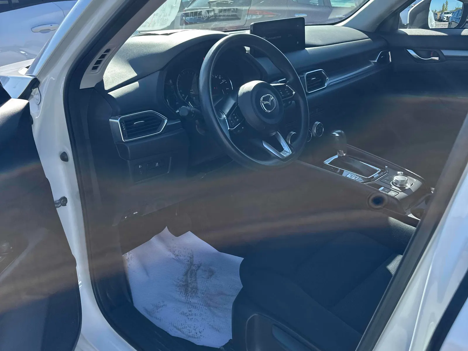 Interior driver side