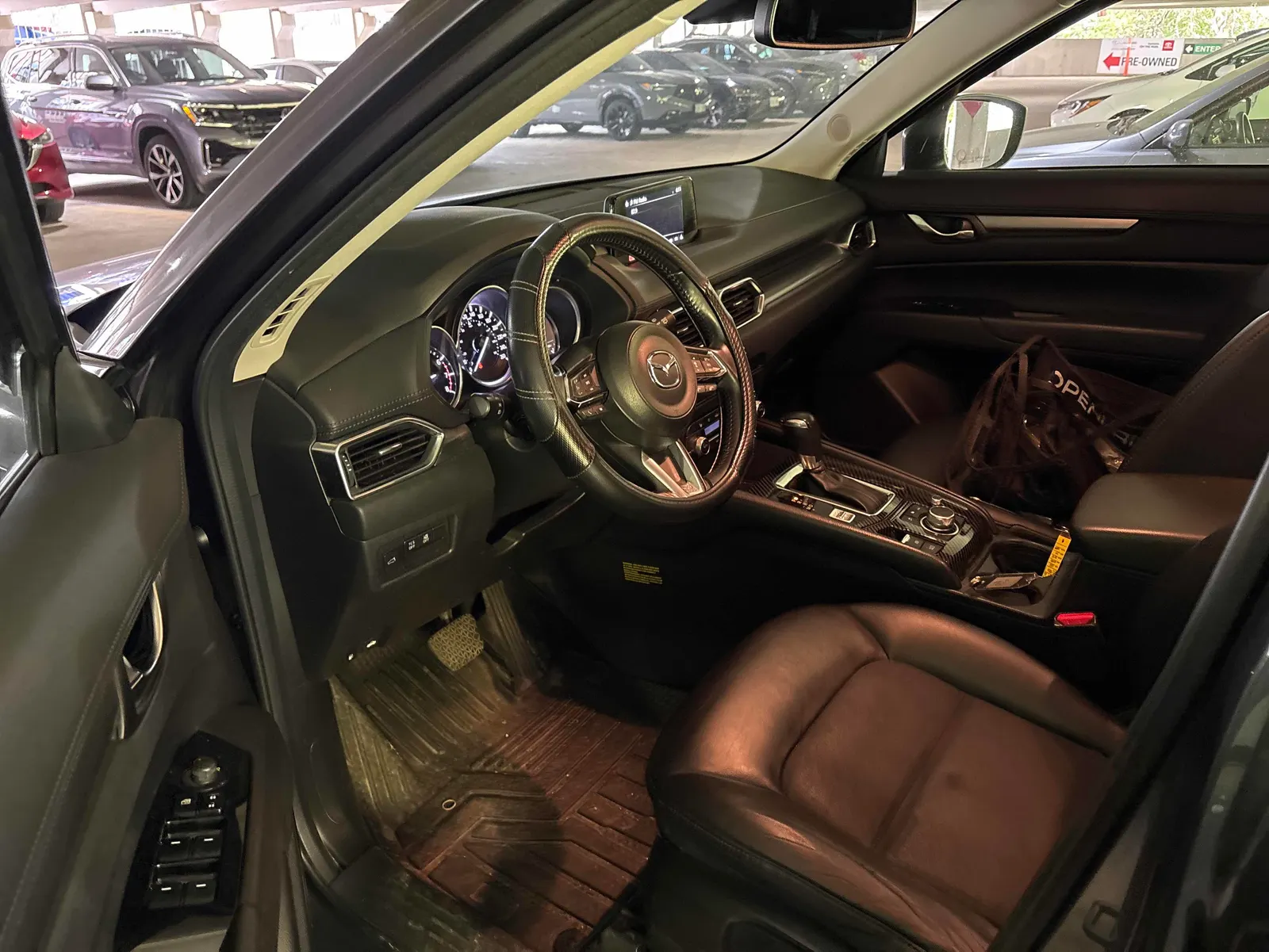 Interior driver side