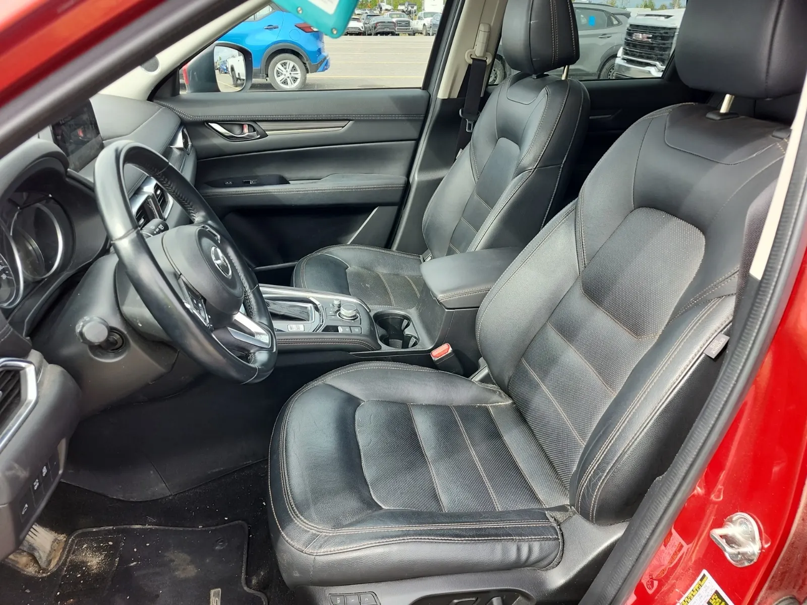 Interior driver side