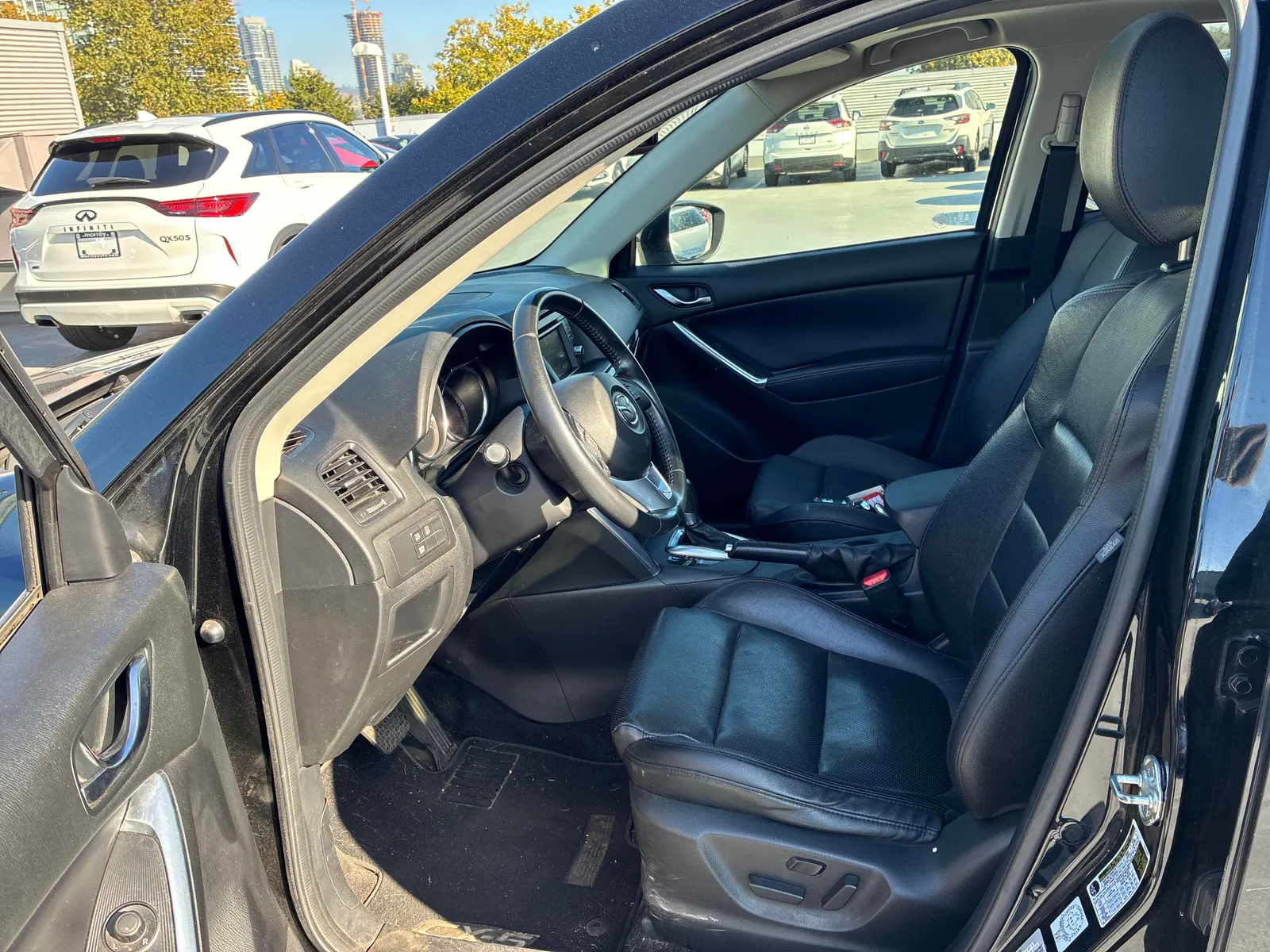 Interior driver side