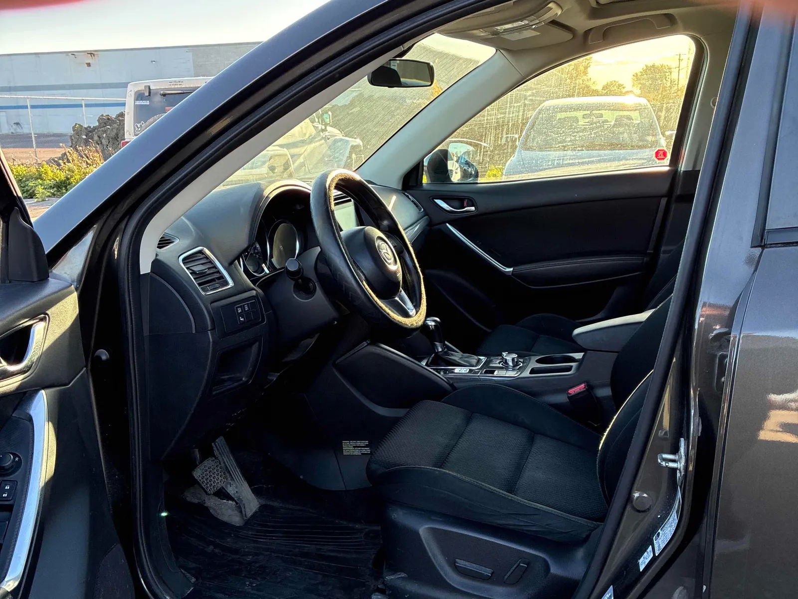 Interior driver side