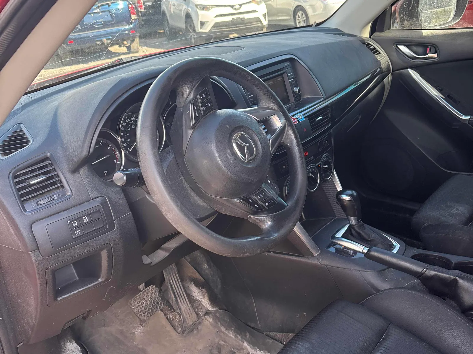 Interior driver side