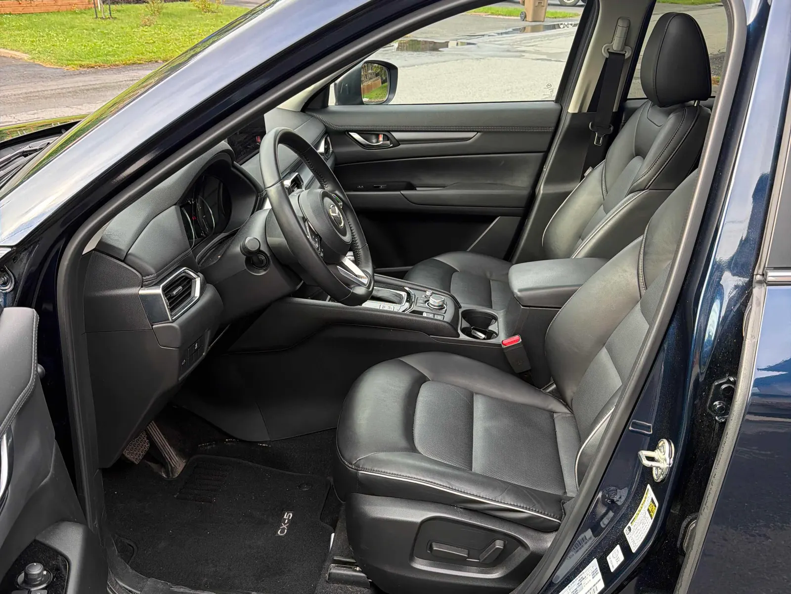 Interior driver side