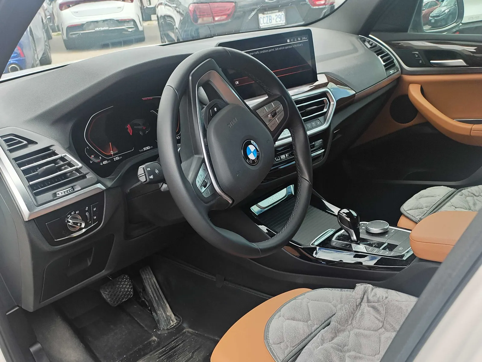Interior driver side