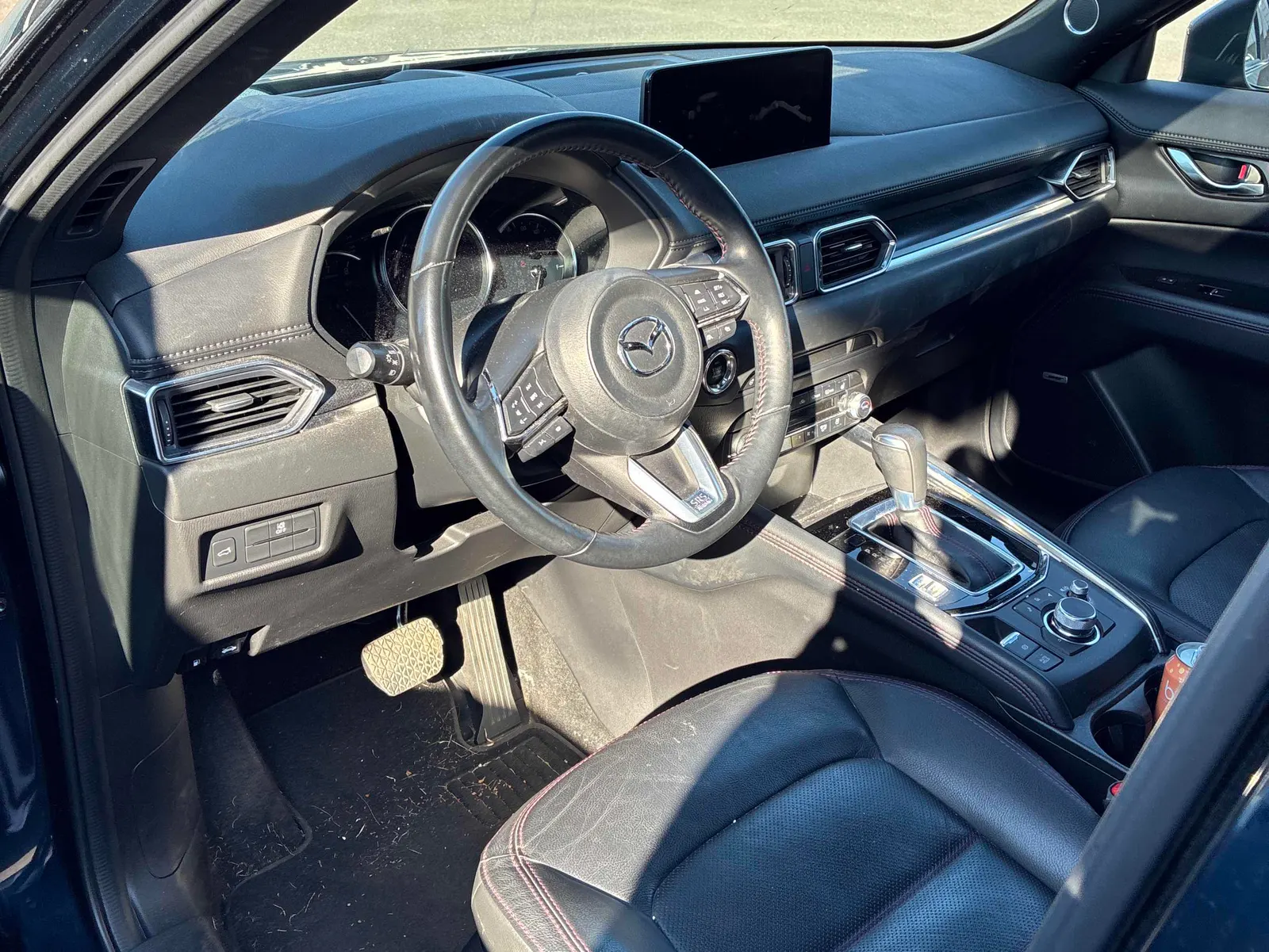 Interior driver side