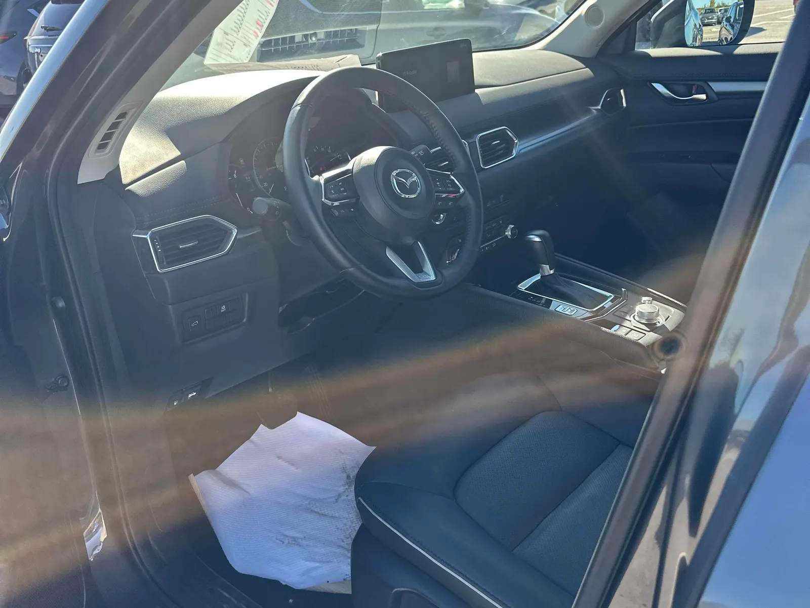 Interior driver side