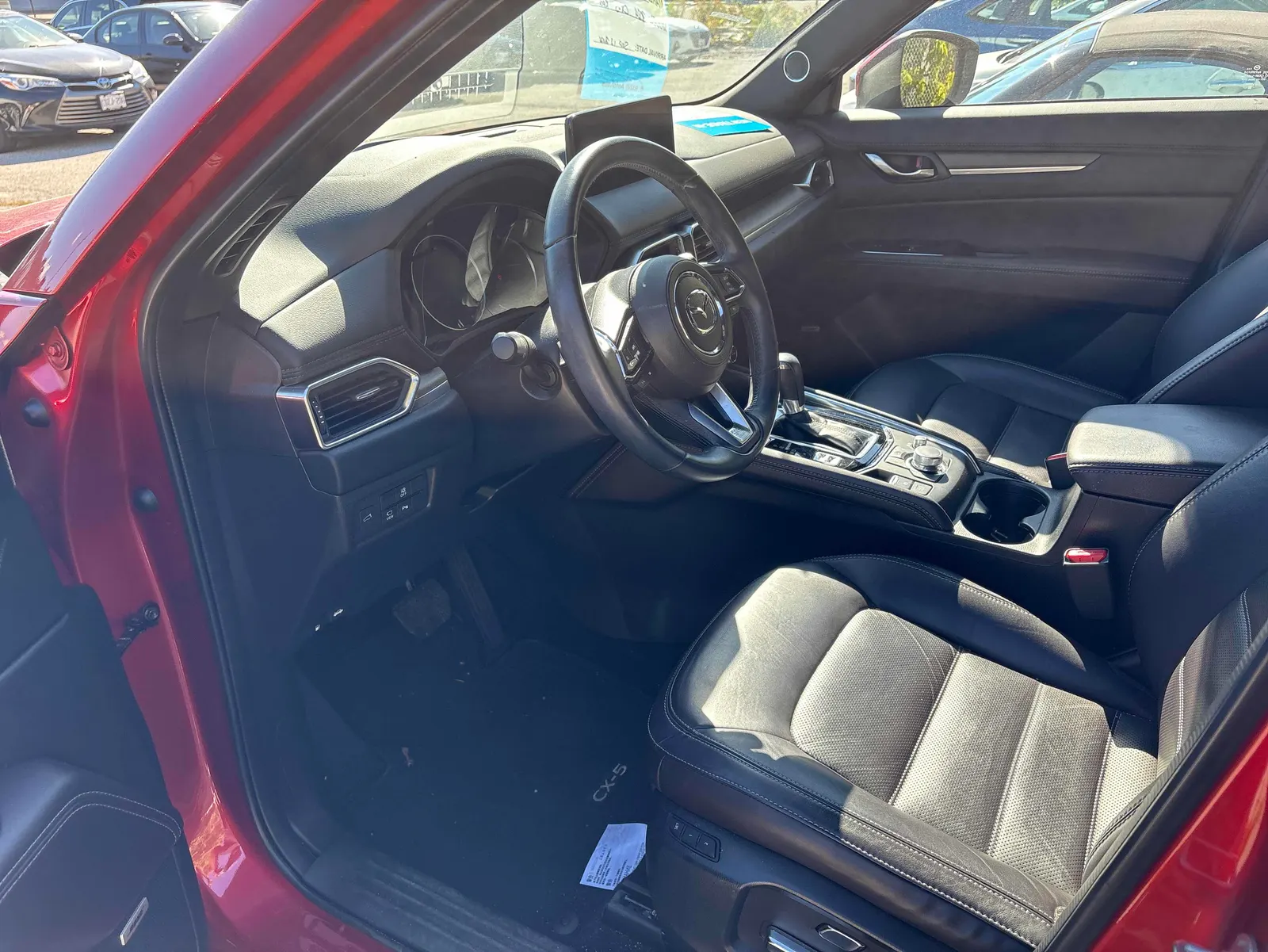 Interior driver side