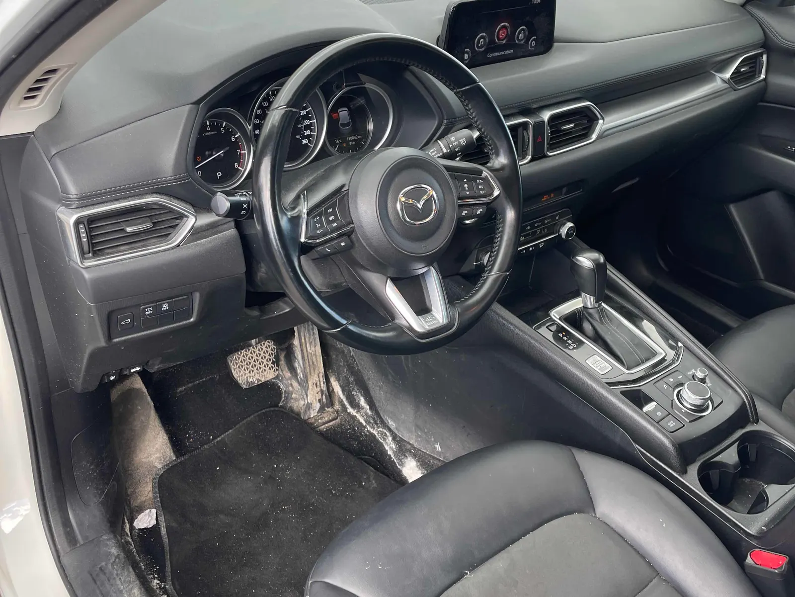 Interior driver side