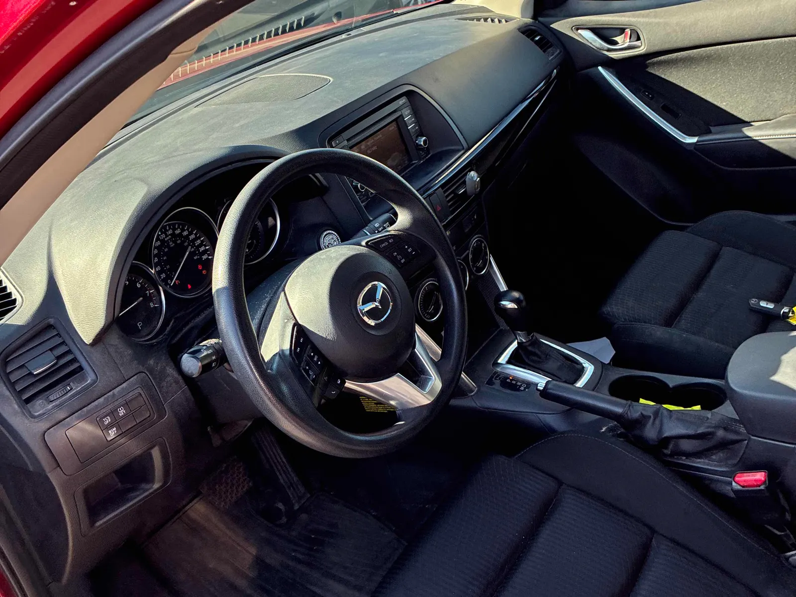Interior driver side