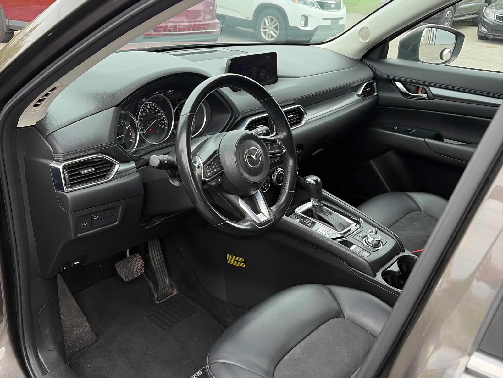 Interior driver side