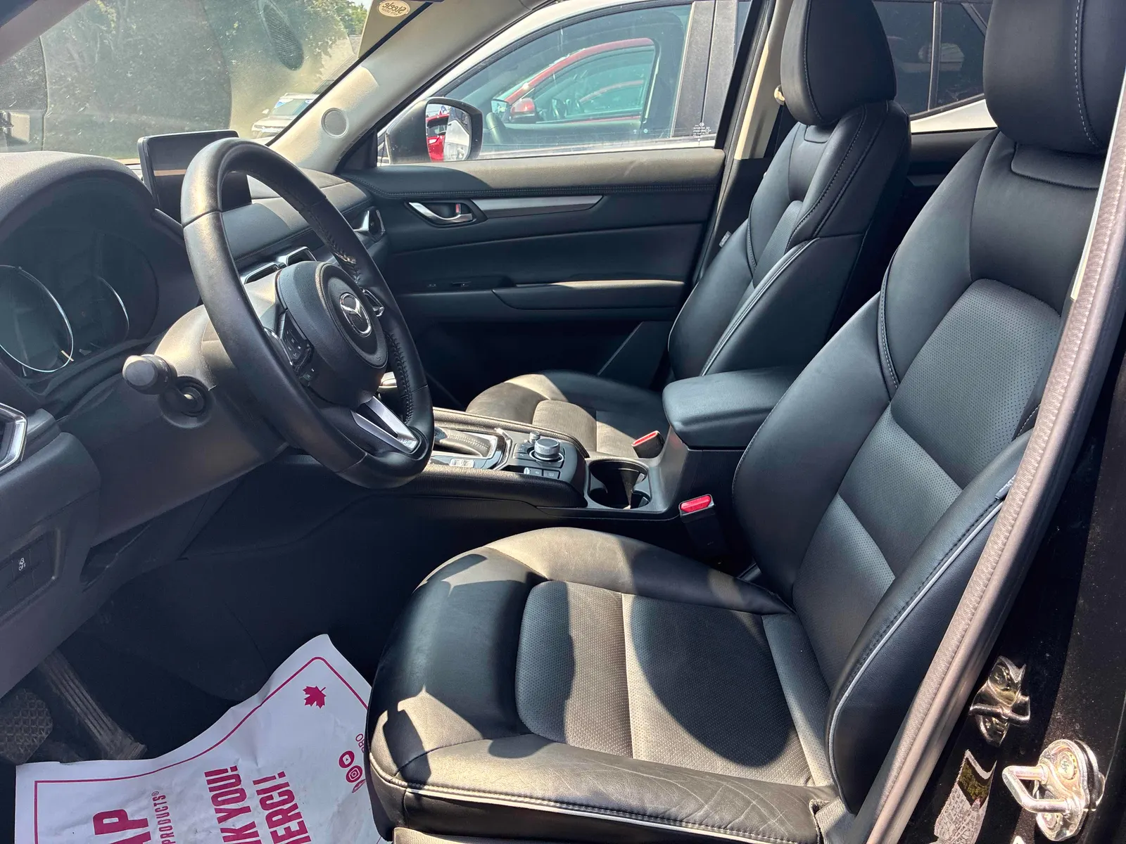 Interior driver side