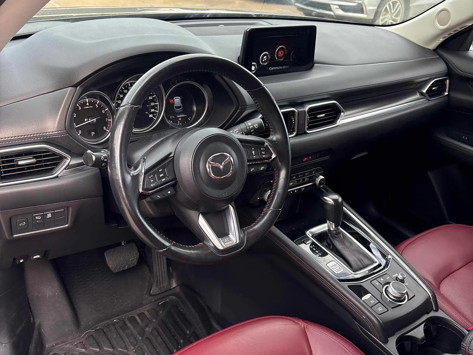 Interior driver side